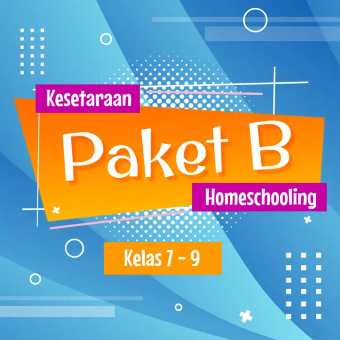 Poster Kejar Paket B - Homeschooling Setara SMP PKBM Ar Rosyid Purwokerto
